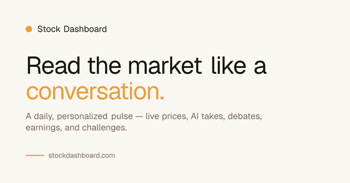 StockDashboard.com screenshot 1